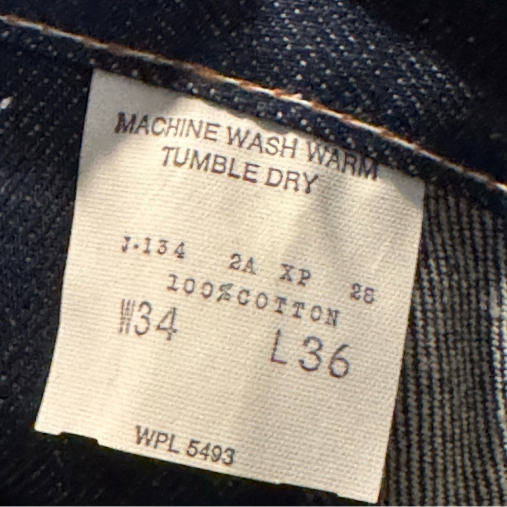 Vintage DEE CEE Jeans Bootcut Western Wear Made in USA 34 x 36 Rodeo Cowgirl - Picture 7 of 7